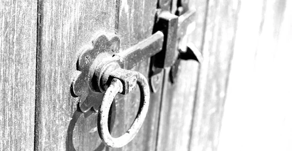 Na África do Sul entrada de porta antiga — Fotografia de Stock