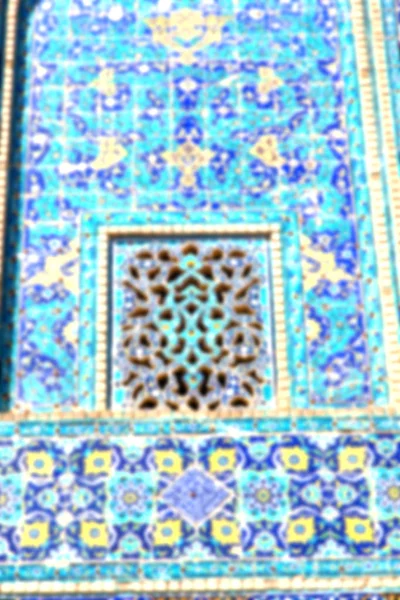 Iránban a régi dekoratív Burkolócsempék — Stock Fotó