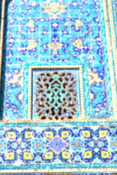 In iran le vecchie piastrelle decorative — Foto Stock