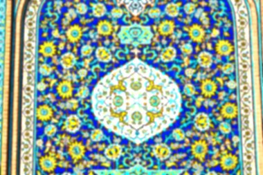 İran'ın eski dekoratif karolar 