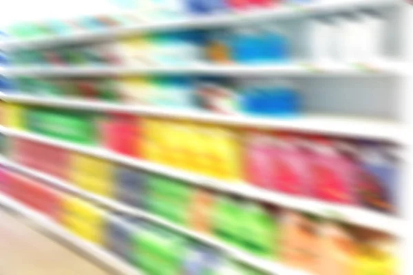 In iran astratto sfocatura supermercato — Foto Stock