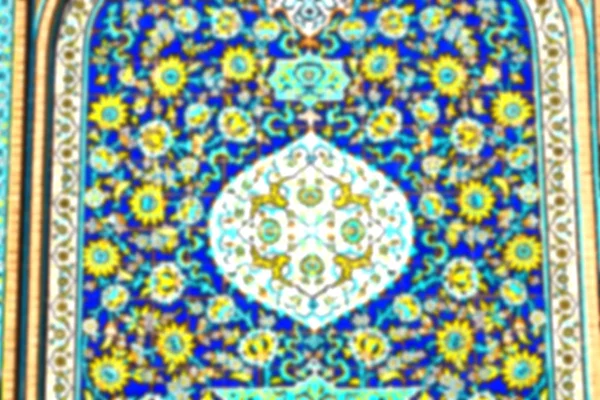 Em iran os azulejos decorativos velhos — Fotografia de Stock