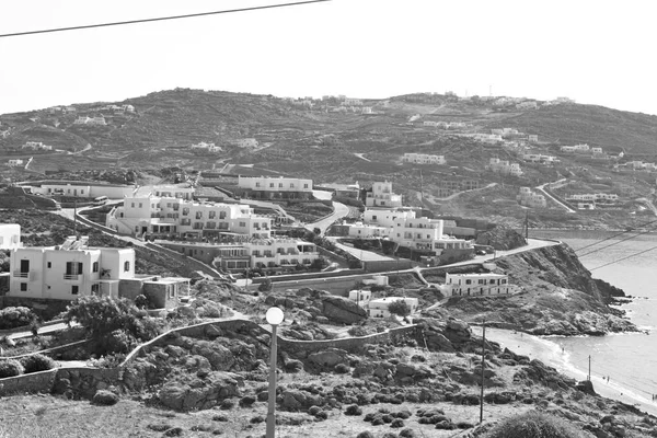 In vecchia casa e colore bianco — Foto Stock