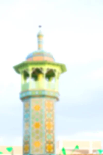 Em iran mausoléu islâmico — Fotografia de Stock