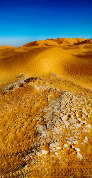 Dans le vieux désert oman — Photo