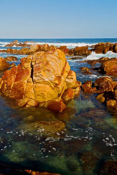 Na África do Sul céu oceano reserva — Fotografia de Stock