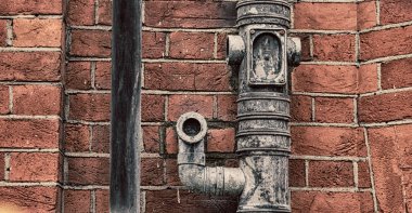 Güney Afrika'da endüstri boru hattı 