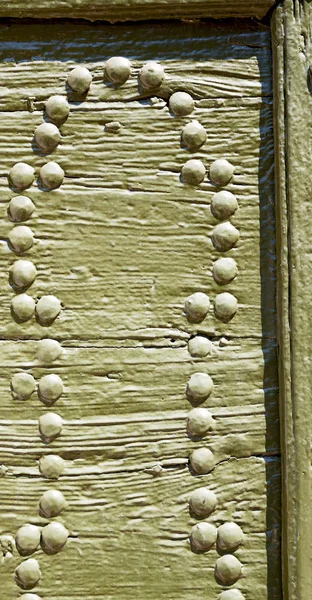 In italy  old antique door texture and abstract — Stock Photo, Image