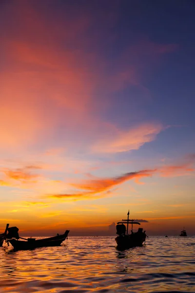 Kho tao bay Tayland sahil şeridi Güney denizde — Stok fotoğraf