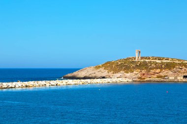 Tekne deniz gökyüzü Yunanistan'dan köpük