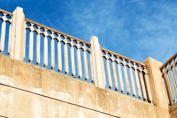 In oman muscat the terrace — Stock Photo, Image