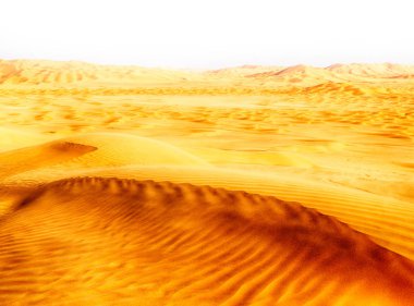 En düşük rub al hali boş çeyrek ve açık Umman eski çöl 