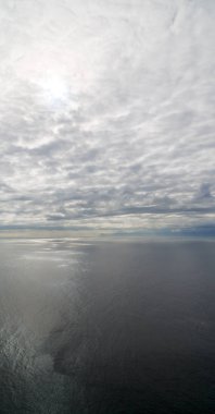    Güney Afrika kıyı şeridi ve ışık