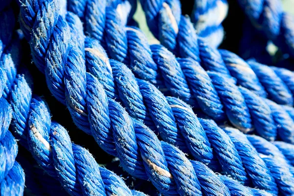 Ein Seil im Boot-Zubehör — Stockfoto