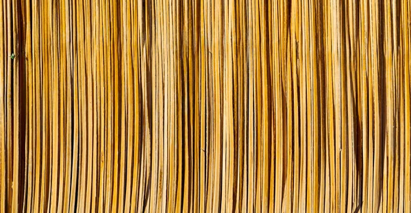 En oman textura abstracta de un fondo de pared de bambú —  Fotos de Stock