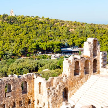 Eski Avrupa'nın eski ve yeni mimari Yunanistan congesti