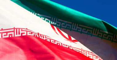 İran İran dalgalanan bayrak 