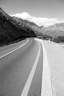 Güney Afrika dağ topraklarda 