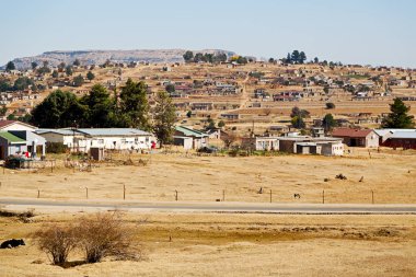 Güney Afrika eski şehirde mountain yakınındaki 