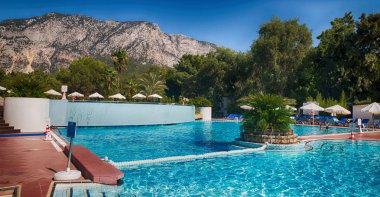  Türkiye resort havuz lüks tatil 