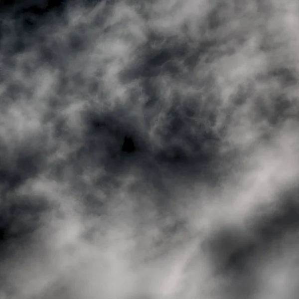 Вид на облачное пушистое небо, как парадизе — стоковое фото
