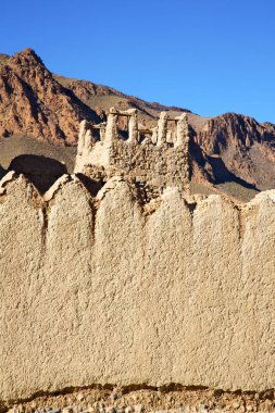 Afrika Fas eski inşaat ve histori tepe