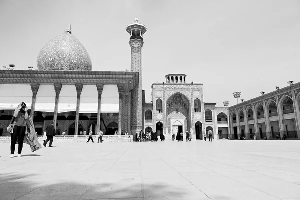 In iran the  old     mosque — Stock Photo, Image