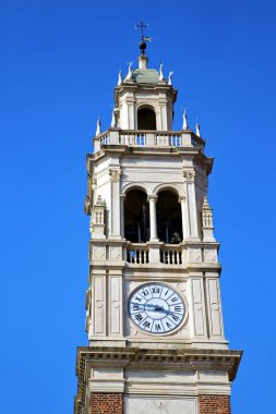 Busto arsizio eski soyut İtalya'da duvar ve kiliseye