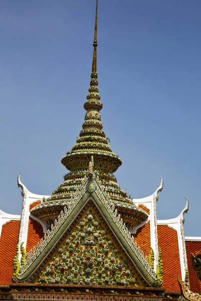 Ásia tailandesa bangkok religião mosaico — Fotografia de Stock