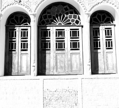 İran'da eski mimari pencere