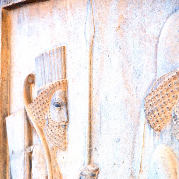 In iran          persepolis — Stock Photo, Image