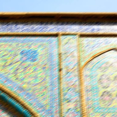 İran'ın eski dekoratif karolar 