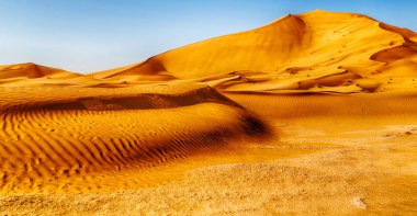 En düşük rub al hali boş çeyrek ve açık Umman eski çöl 