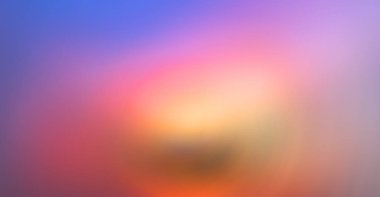 Soyut renkler ve bulanıklık    