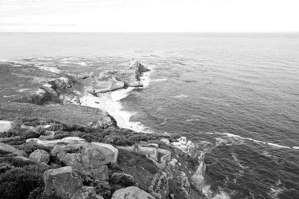 In south africa coastline  and natural park reserve — Stock Photo, Image