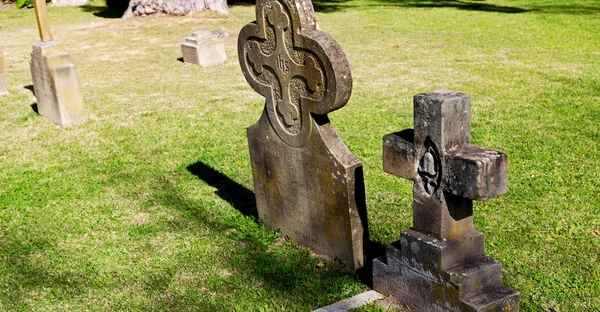 En Afrique du Sud cimetière antique tombe — Photo