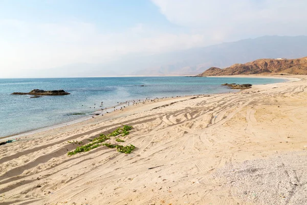 In omanischen arabischen Meer Sandstrand — Stockfoto
