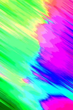 Soyut renkler ve bulanıklık    