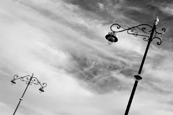 In luce di oman nel cielo — Foto Stock