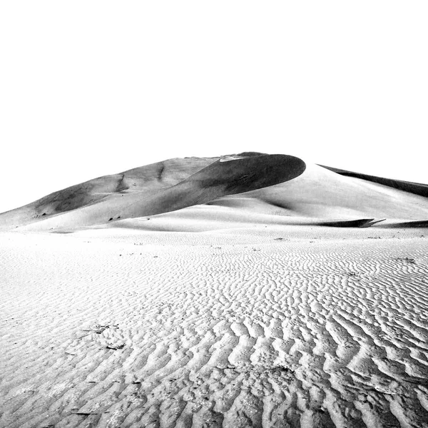 In oman alten Wüste rub al khali das leere Viertel und im Freien — Stockfoto