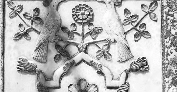 Im alten iran mousque die Blume — Stockfoto
