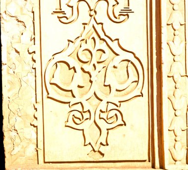 İran'ın eski dekoratif karolar 