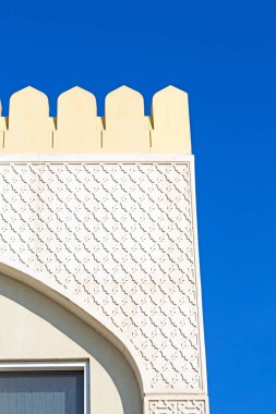 Umman muscat büyük cami duvarına