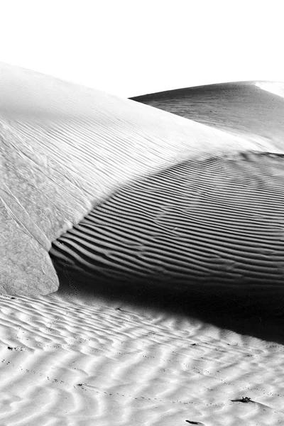 Em oman velho deserto esfregar al khali o quarto vazio e ao ar livre — Fotografia de Stock