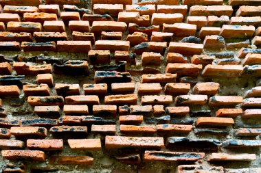 Eski duvar yakın çekim 