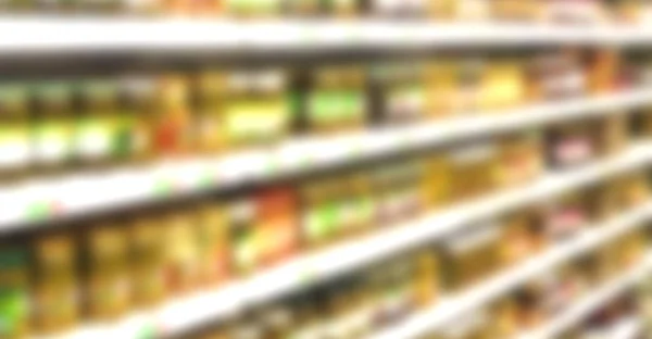 Em iran borrão de supermercado abstracto — Fotografia de Stock
