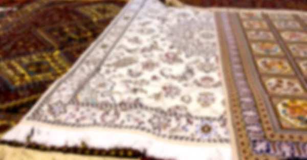 En tapis iran antique textile — Photo