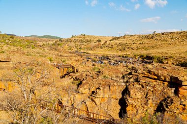 Güney Afrika nehir kanyonda 