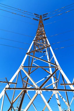 gökyüzünde içinde İran elektrik pilon  