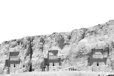 İran'da persepolis yakınındaki 